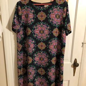 J crew print dress